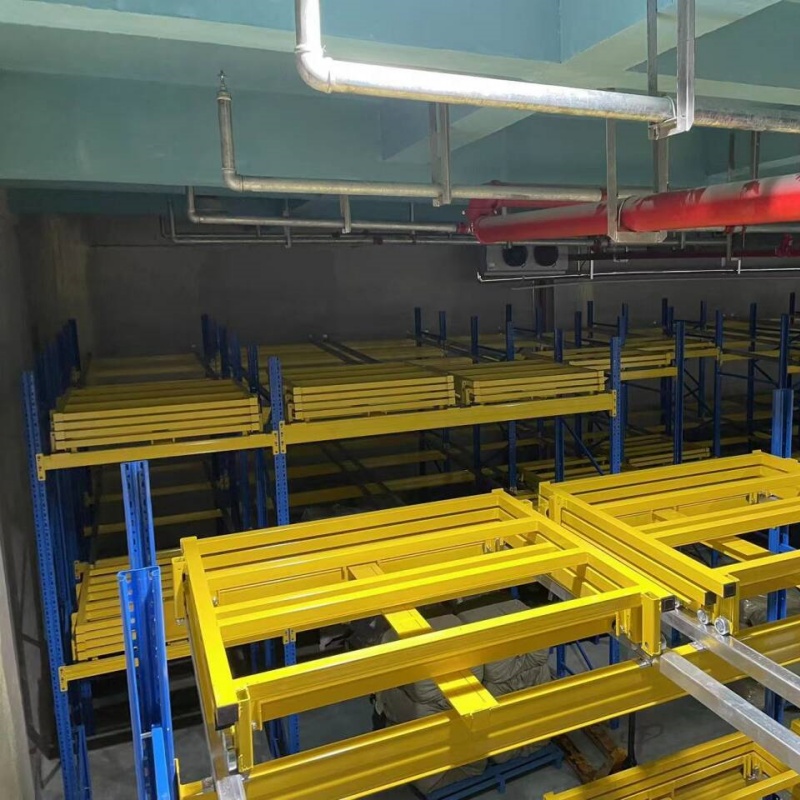 Non-Standard Customized Heavy Duty Metal Shelf Wire Racks Storages Warehouse Pallet Shelving System Push Back Rack for Sale