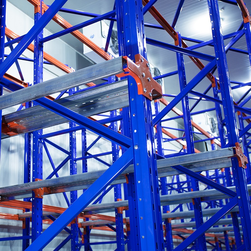 Shibang Heavy Duty Drive-In Pallet Rack System Warehouse with LIFO Storage High-Capacity Adjustable Drive-Thru Shelving