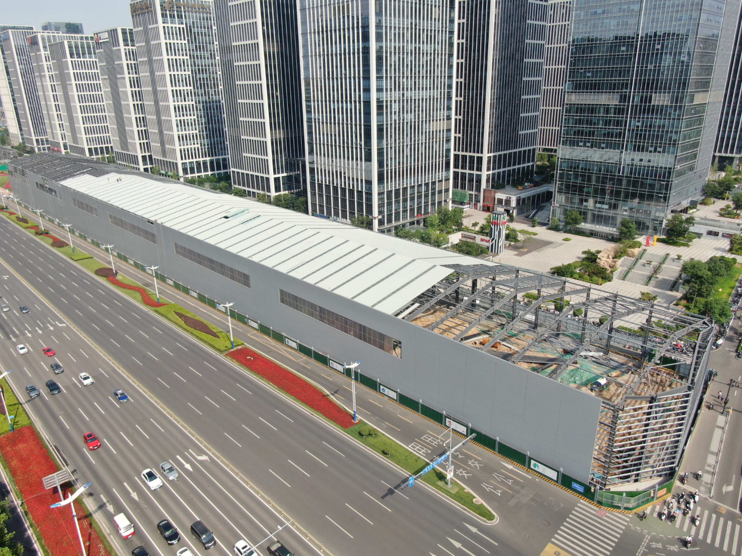 Prefabricated Steel Warehouse High Bay Storage Building Pallet Racking System Distribution Facility Space Planning