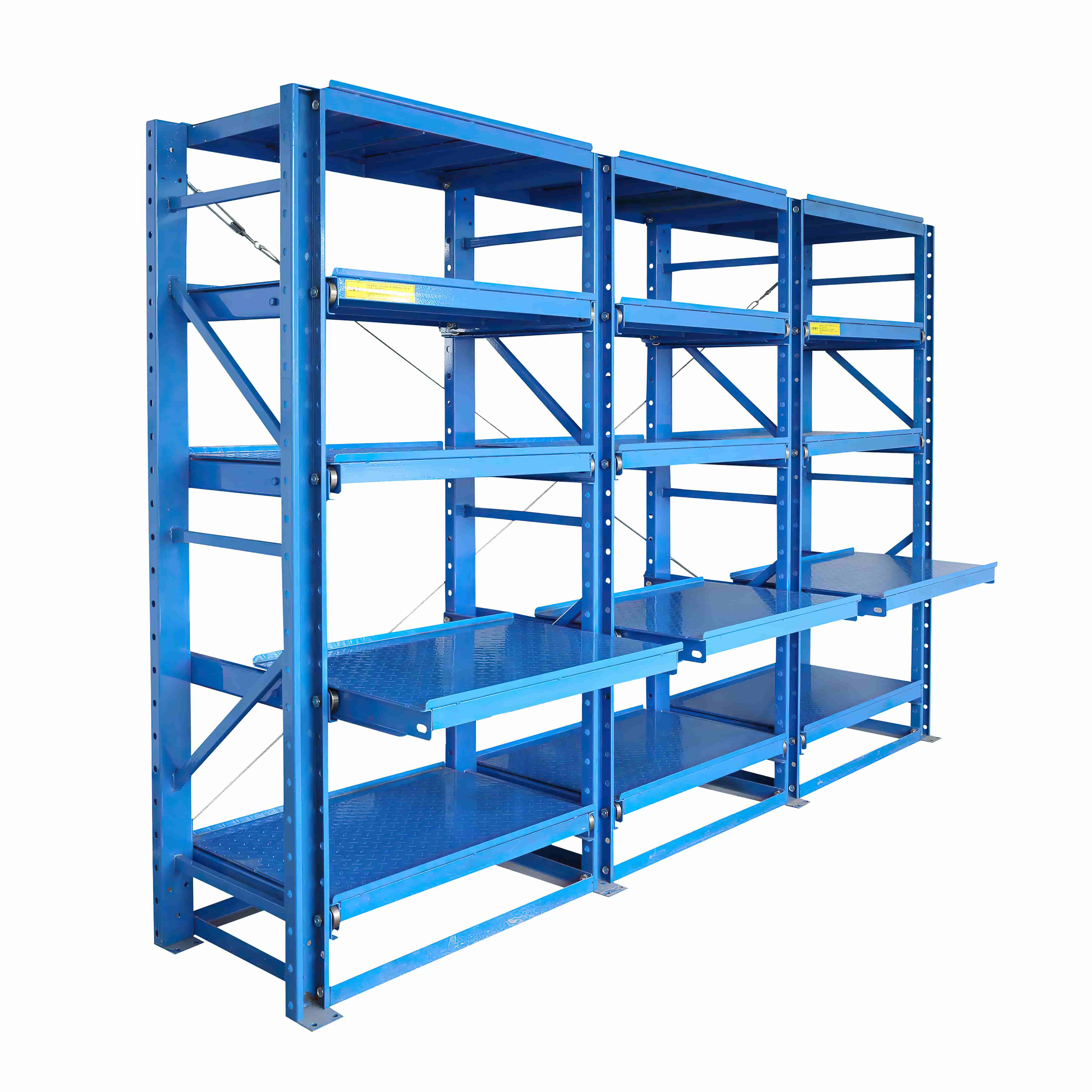 Our Pallet Pull-Out Units Let Your Teams Move Pallets Back and Forth Like Drawers, Even with a Full Load up to 1000kg.