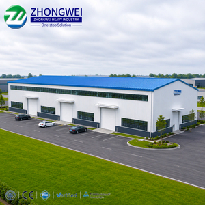 Steel Structure Building Large Span Warehouse For Industrial Storage And Logistics Warehouse Storage