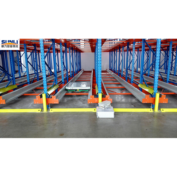 China Factory Remote Steel Multi-Layer Drive-Through Two-Way Shuttle Pallet Racking High-Density Warehouse Storage Automatic