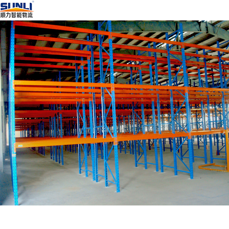 China Factory Customized Steel Selective Pallet Storage Racks Heavy Duty Adjustable CE Certified ESD Protection Plug-In
