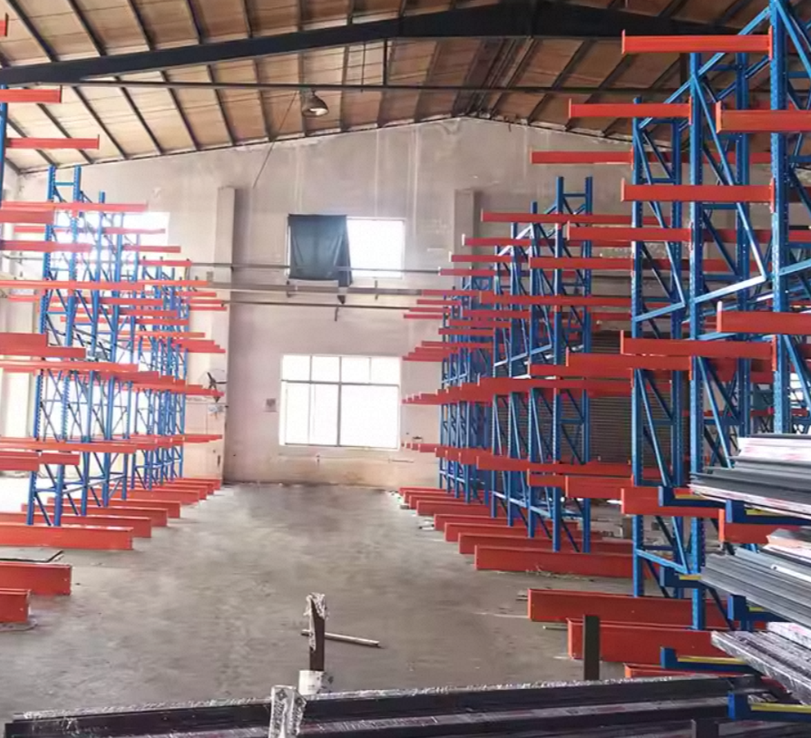 OEM Wholesale Boltless Steel Metal Shelf Industrial Cantilever Shelves for Corrosion Warehouses Rack Stacking Racks Shelves