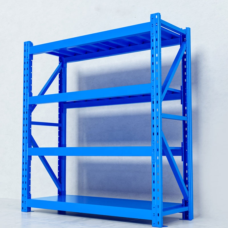 Full Container Export Adjustable Heavy Duty 800kg/Layer Steel Racks Warehouse Industrial Stack Storage Racking Shelving System