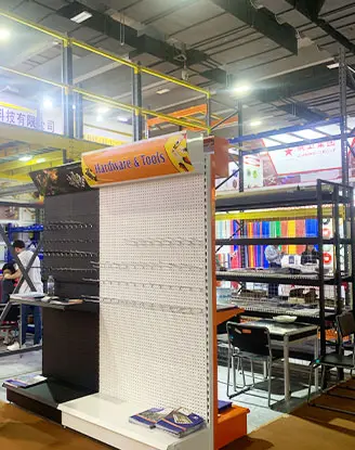 HEDA Shelves at LogiMAT international logistics trade fair