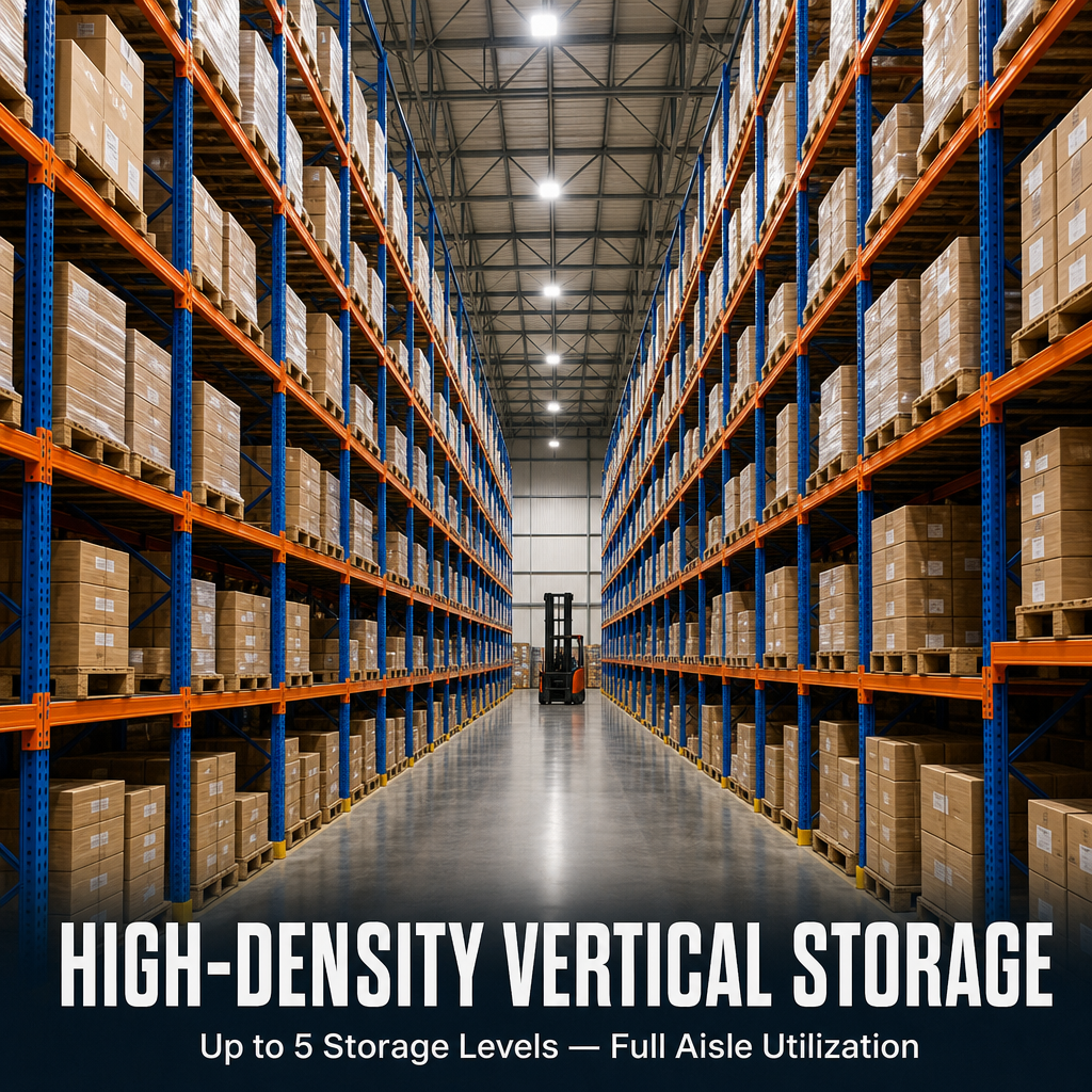 Bolted Longspan Detachable Multi-Level Steel Corrosion Protection Industrial Shelves Heavy Duty Pallet Racking For Warehouse