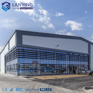 Steel Structure Warehouse Prefabricated Heavy Steel Building For Industrial Storage Steel Structure Facility
