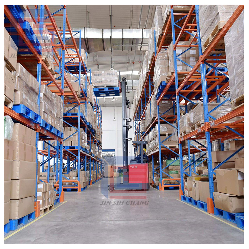 Industrial Heavy Duty Steel Pallet Rack Warehouse Shelving System For Storage, Distribution Center And Factory Use
