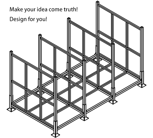 Metal Stillage Rack Storage Option