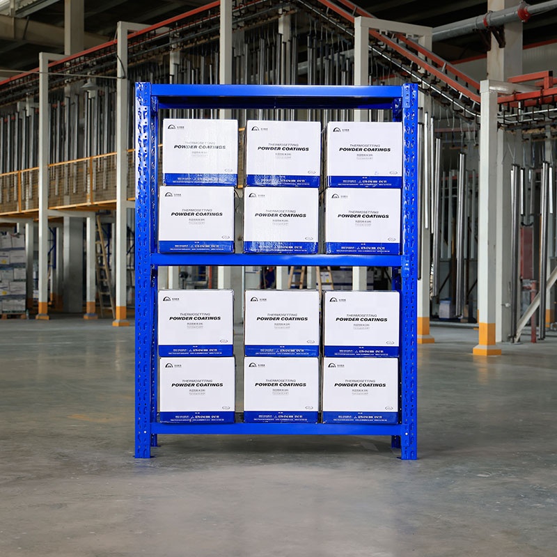 Custom Adjustable Light Duty Steel Storage Rack 300kg/Level Warehouse Shelving System