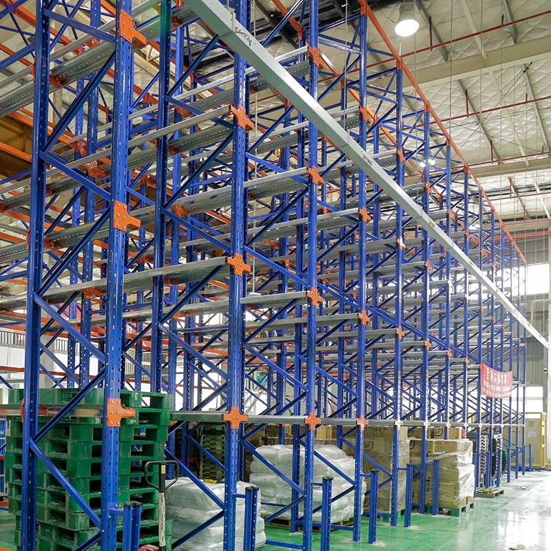 Shibang Heavy Duty Drive-In Pallet Rack System Warehouse with LIFO Storage High-Capacity Adjustable Drive-Thru Shelving
