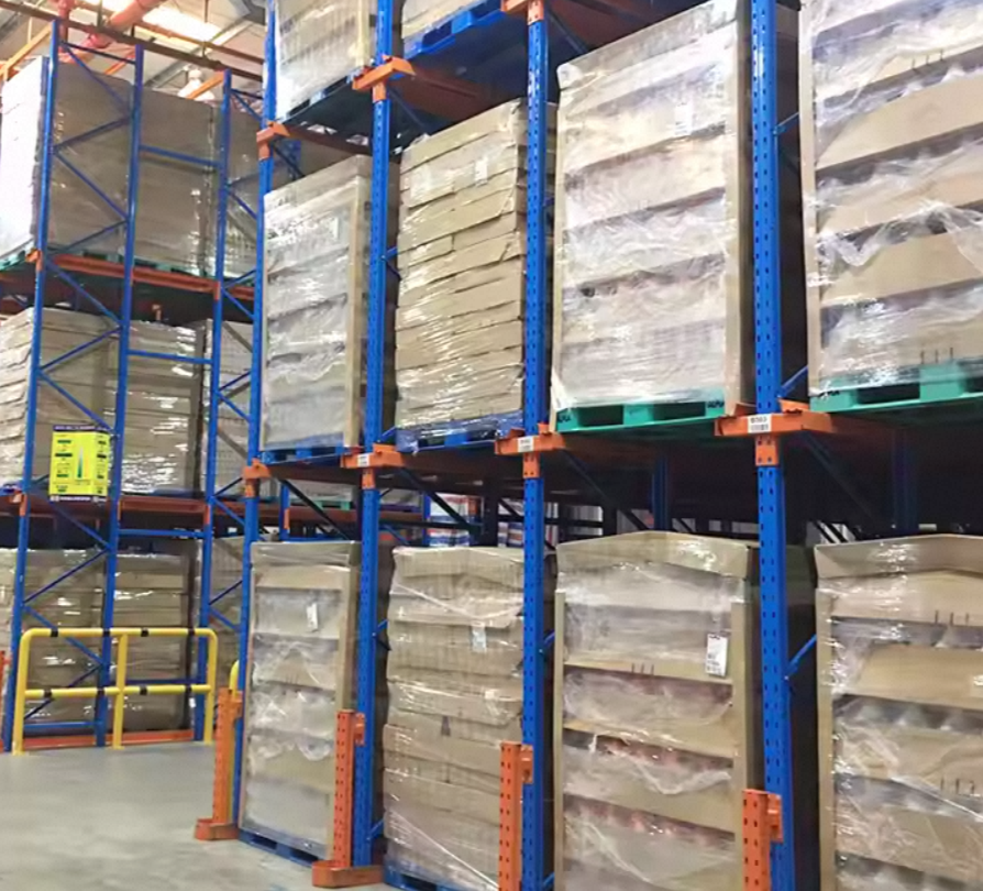 Heavy Duty Double Deep Selective Pallet Racking Drive-In Shelves Hot-Dip Galvanized Anti-Corrosion Warehouse Rack Bulk Order 30%