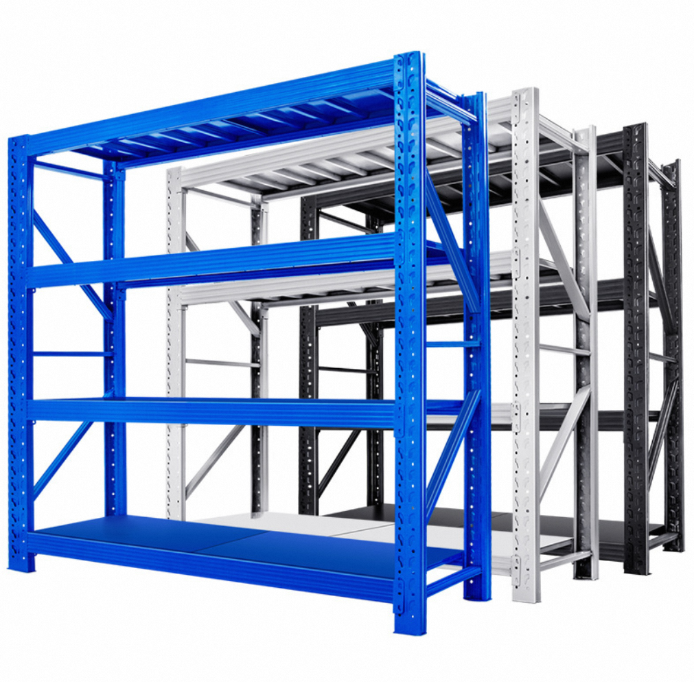 Hot-selling 5-layer ultra-narrow aisle pallet rack system - adjustable selection type warehouse rack - steel storage rack