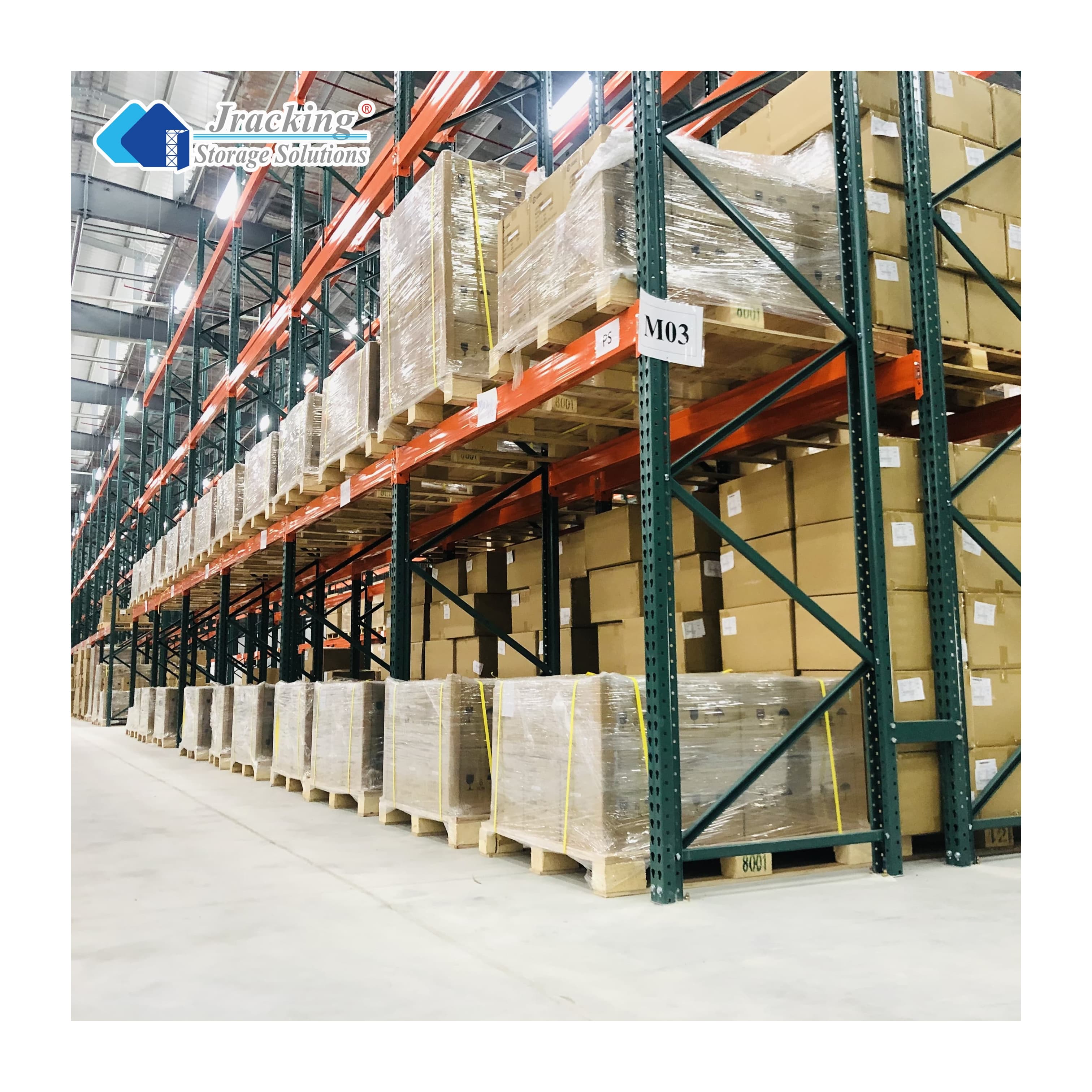 Adjustable CE Certified Warehouse Storage Rack Steel Teardrop Pallet Racking System For Industrial Warehousing