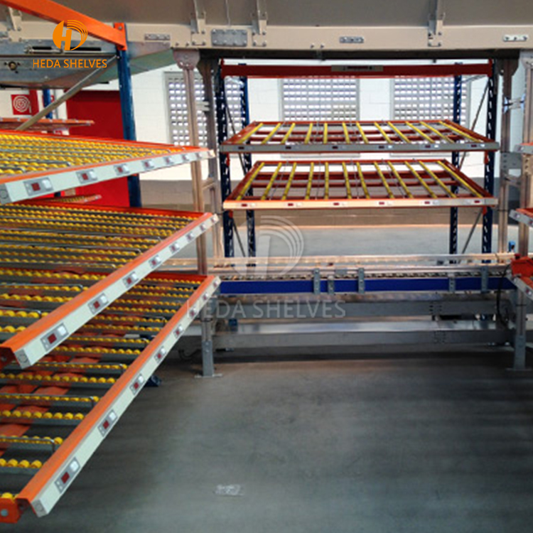 Wholesale Selective Warehouse Storage Gravity Carton Flow Racking Roller Rack/shelves System