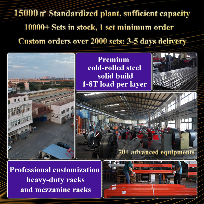 Heavy Duty Rack Pallet Racking System Shelving Bolt Structure Corrosion Protection Warehouse Storage Stacking Rack Shelves