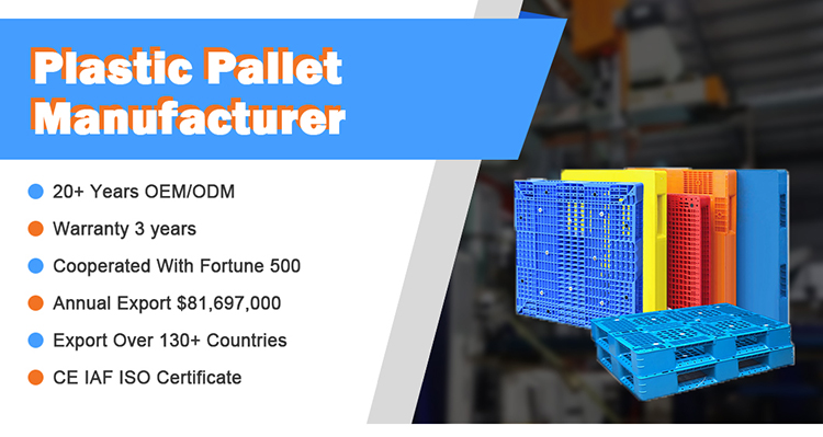Plastic Pallet Display
