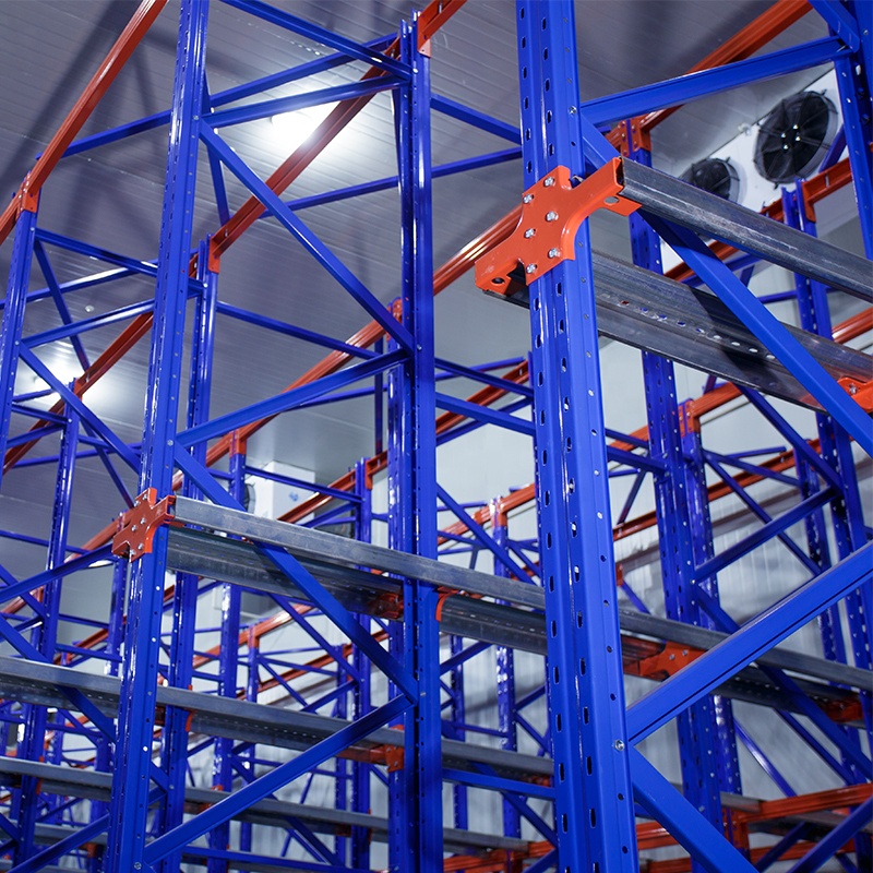 Shibang Heavy Duty Drive-In Pallet Rack System Warehouse with LIFO Storage High-Capacity Adjustable Drive-Thru Shelving