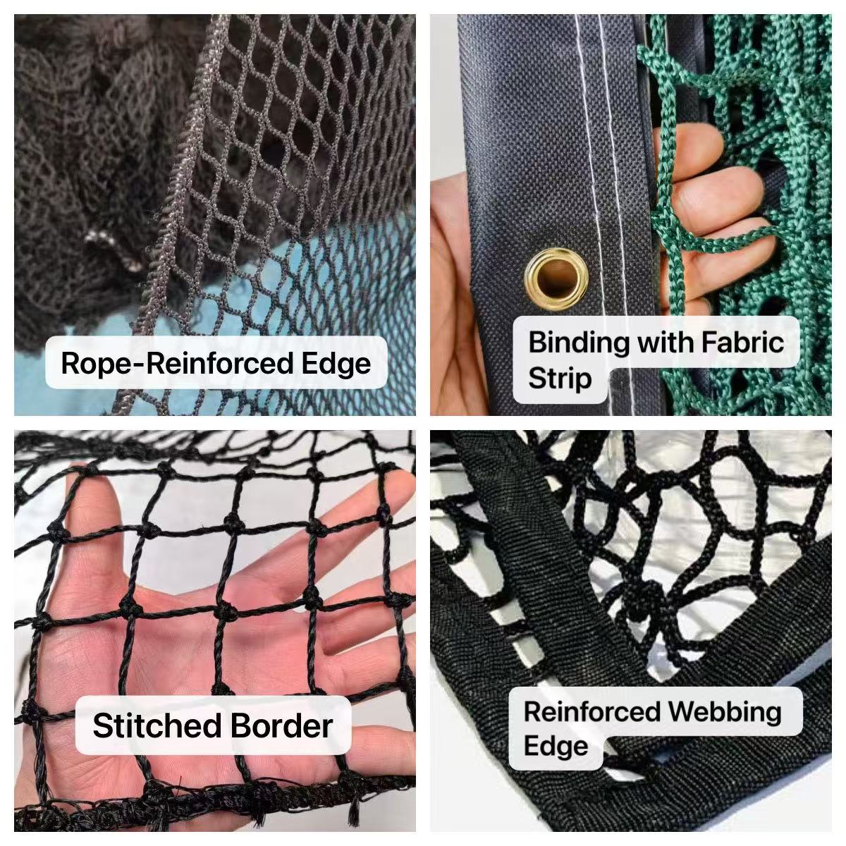 Cargo Net Edge Finishing Methods