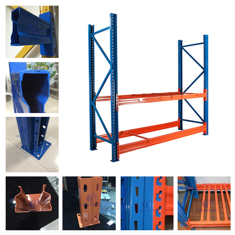 Warehouse Storage Rack Specification Diagram