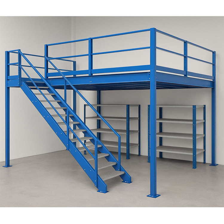 Pace-Saving Industrial Mezzanine Platform Heavy Duty Multi-level Warehouse Steel Floor Customized Corrosion Protected