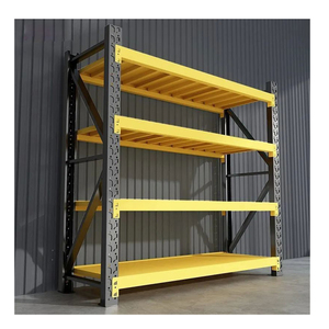 Factory Price 5 Layer Adjustable Steel Warehouse Storage Rack Shelving Units 200kg-500kg Stacking Racks &amp; Shelves Metal Material