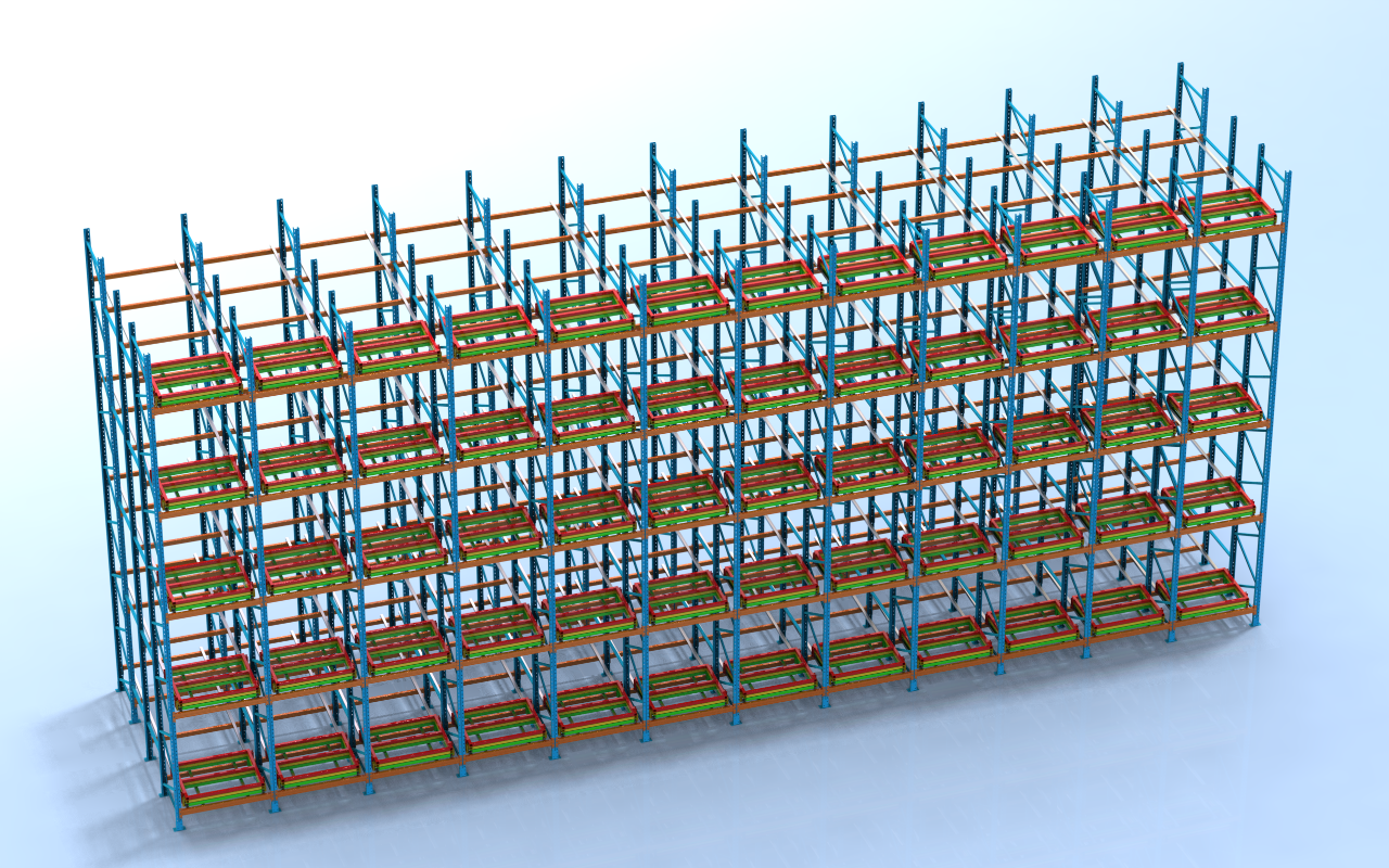 Warehouse CAD Drawing
