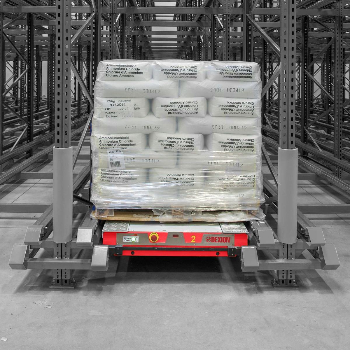 Fully Automated Radio Shuttle Racking Featuring High-Speed Shuttle Cart for Modern Logistics Distribution Centers
