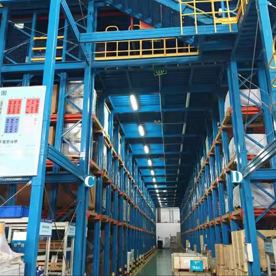 Warehouse Steel Mezzanine Shelving