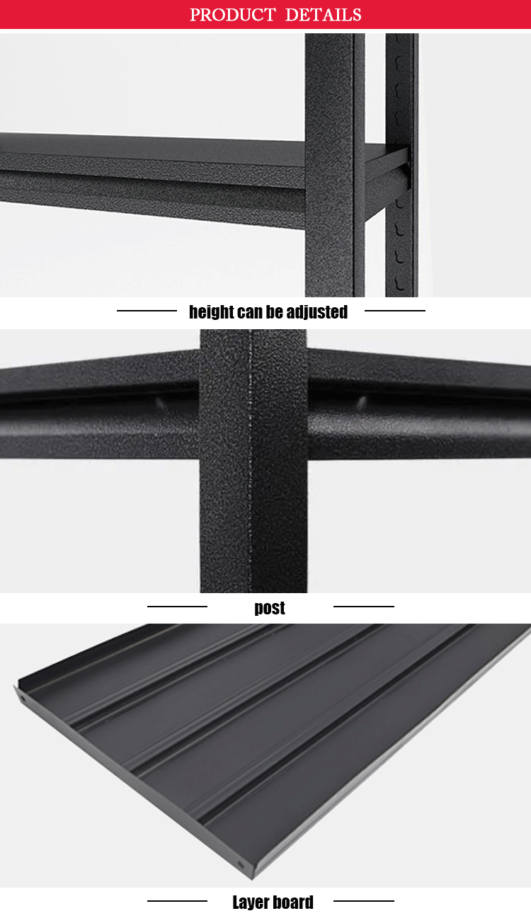 boltless shelf details