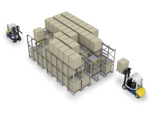 Drive-Through Racking High Density Storage