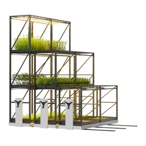 Metal Mobile Compactor High Density Movable Shelf Storage Shelving System Vertical Grow Mobile Racking