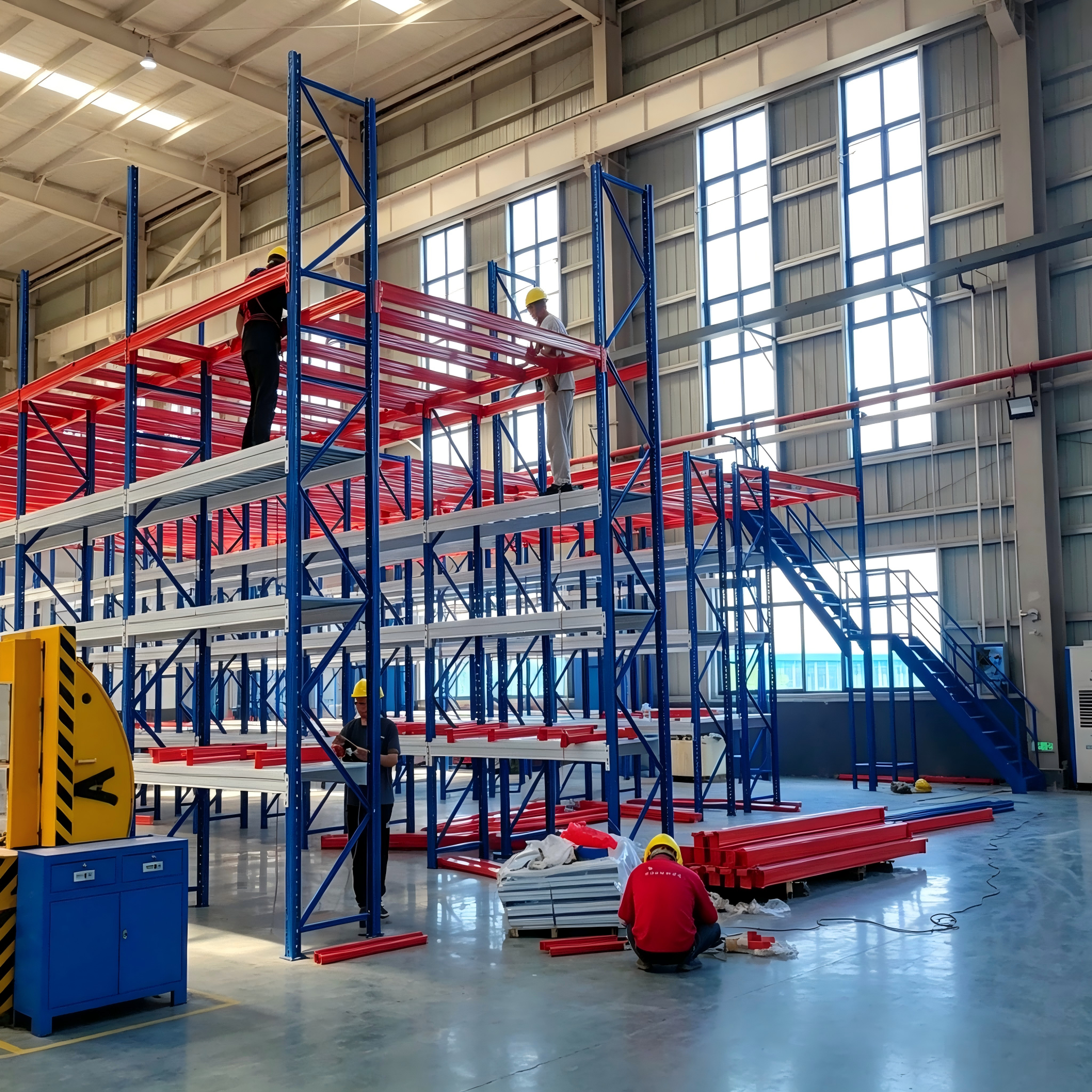 Adjustable Steel Warehouse Rack Long Span Shelving for Heavy Goods
