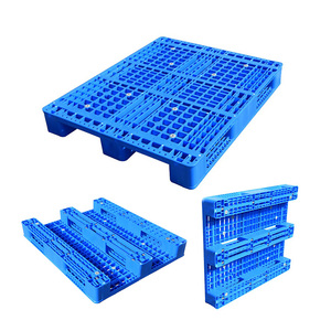 Warehouse Storage Strong 4-Way Vented Perforated Open Deck 3-Leg Rackable Euro Pallet ISO Certified for Racking System