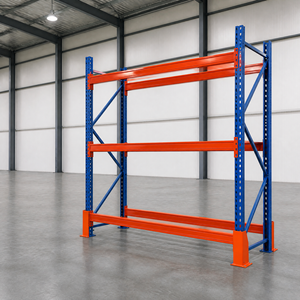 Warehouse Storage Rack 4000kg High Density Pallet Racking Maximize Space Free 3D Design