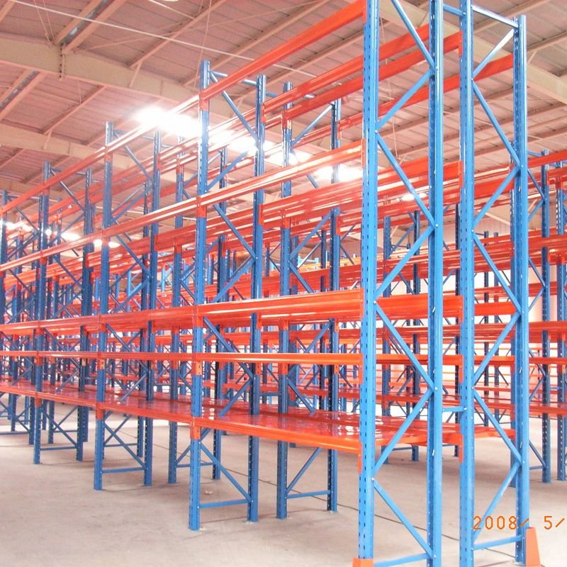 Cold Rolled Steel 5 Layer Heavy Duty Industrial Warehouse Storage Anti-corrosion Adjustable Bolt Free Standard Pallet Shelf