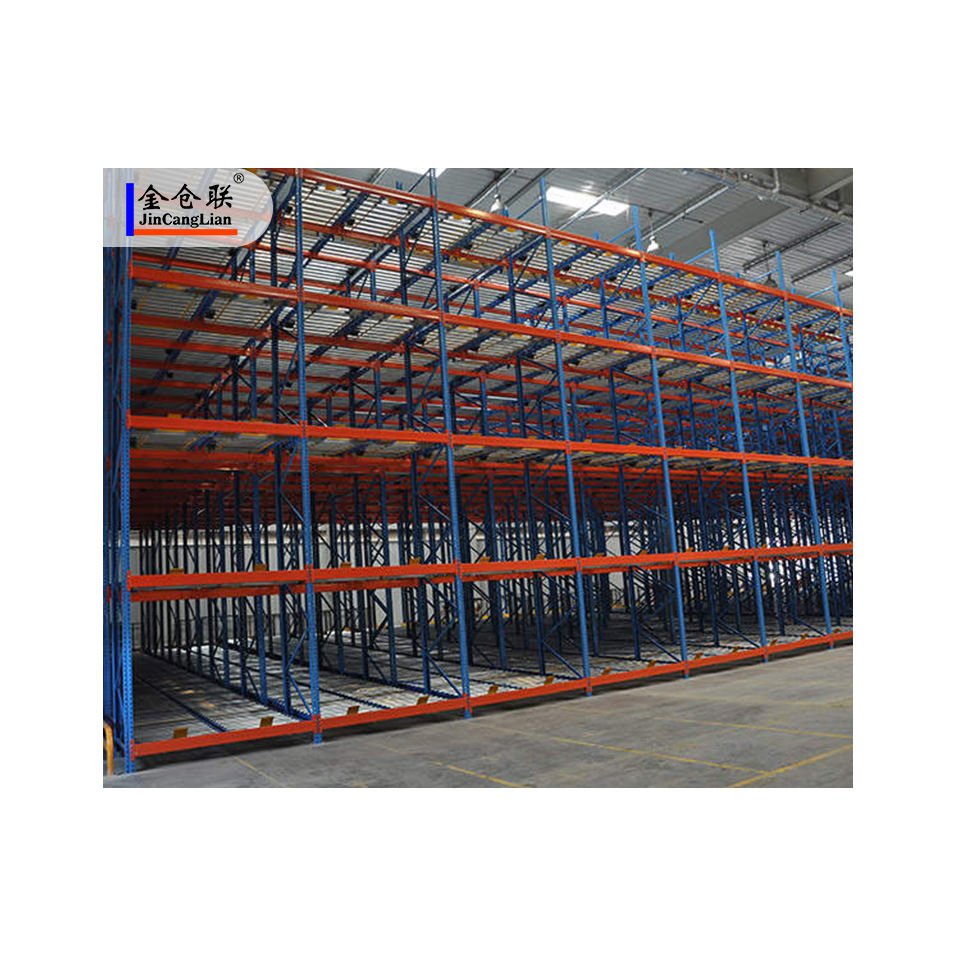 Most Popular Brand Industrial Heavy Duty Gravity Flow FIFO Steel Carton Flow Warehouse Storage Pallet Rack