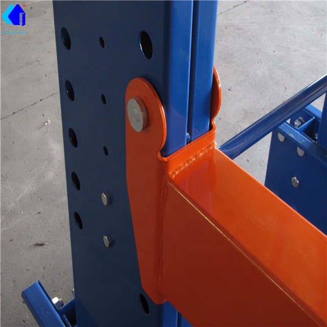 Jracking Industrial Shelving Warehouse Racks Heavy Duty Steel Cantilever Storage Rack System For Steel Pipe Storage
