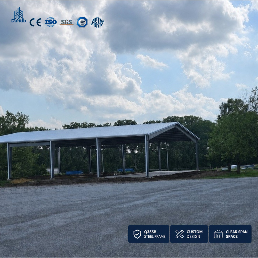 Prefabricated Steel Warehouse High Bay Storage Building Pallet Racking System Distribution Facility Space Planning