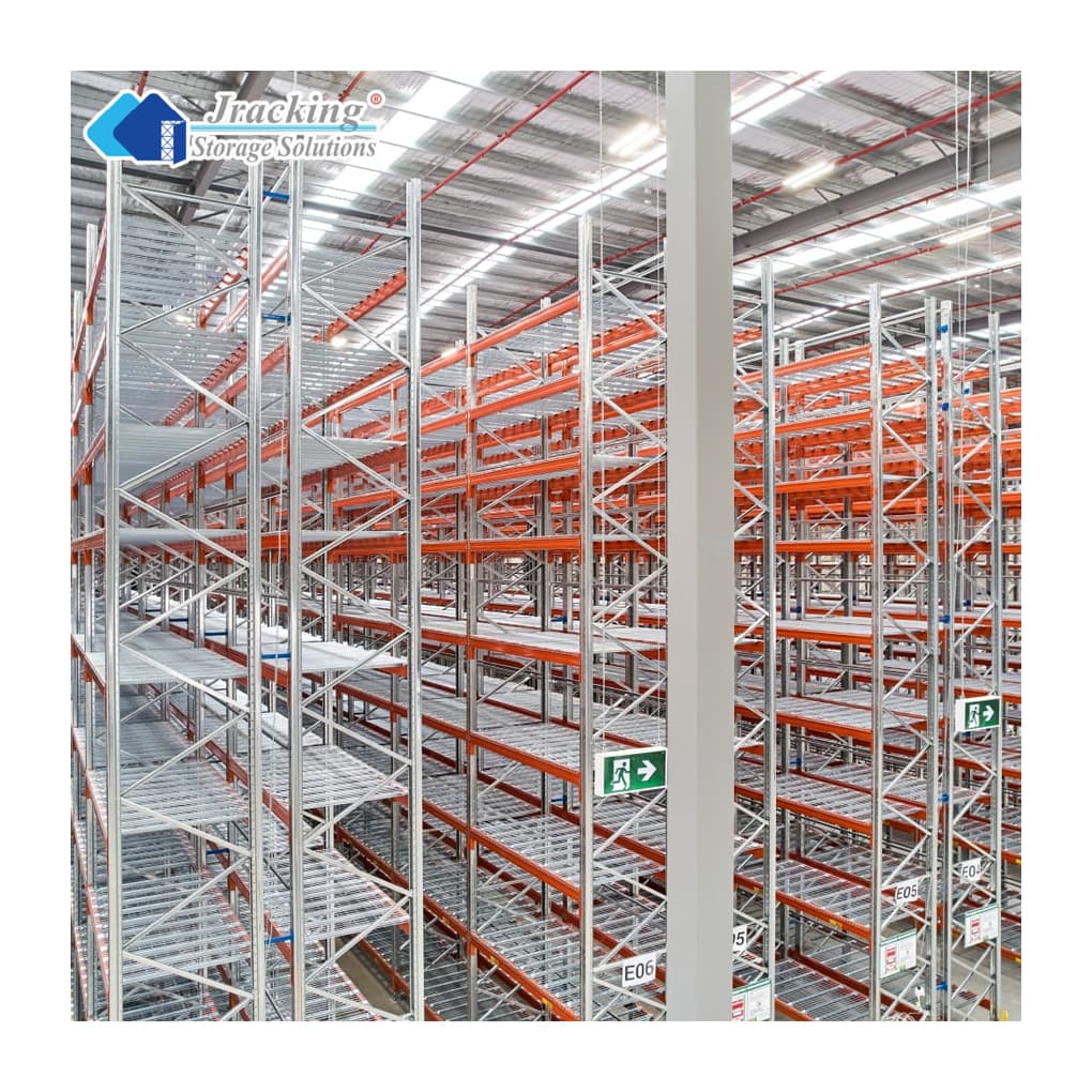 Jracking Heavy Duty Steel Warehouse Storage Rack System Customized AU Standard Pallet Racking For Factory Workshops