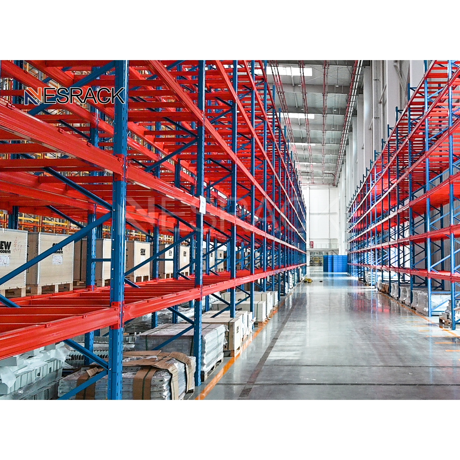 Heavy Duty Warehouse Rack Boltless Storage Shelving Heavy Duty High Pallet Racking For Industry Warehouse