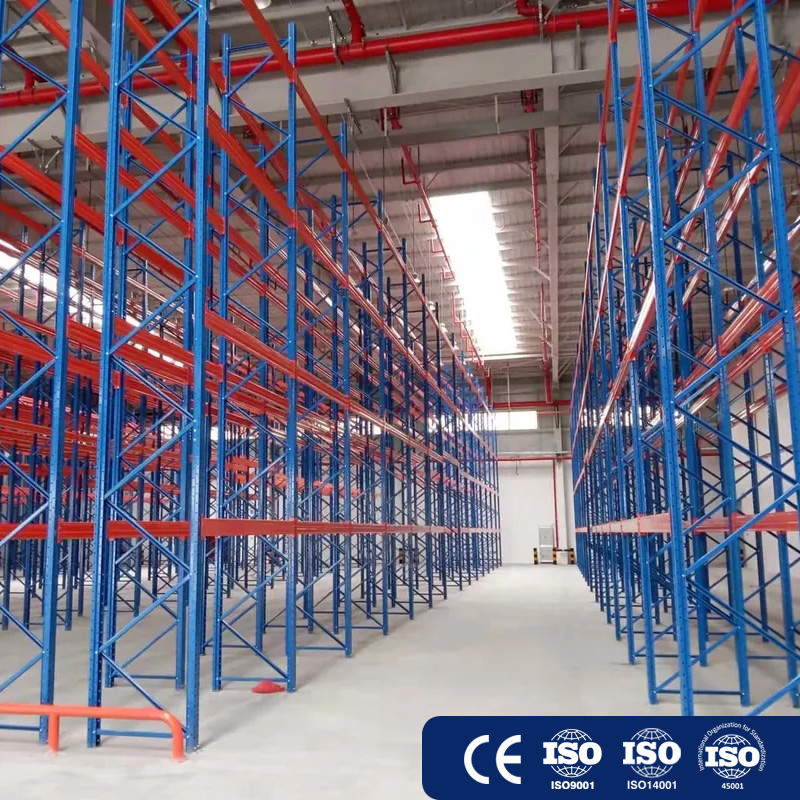 Heavy Duty Selective Pallet Racking Warehouse Storage Rack System Industrial Racks Adjustable For Building Materials