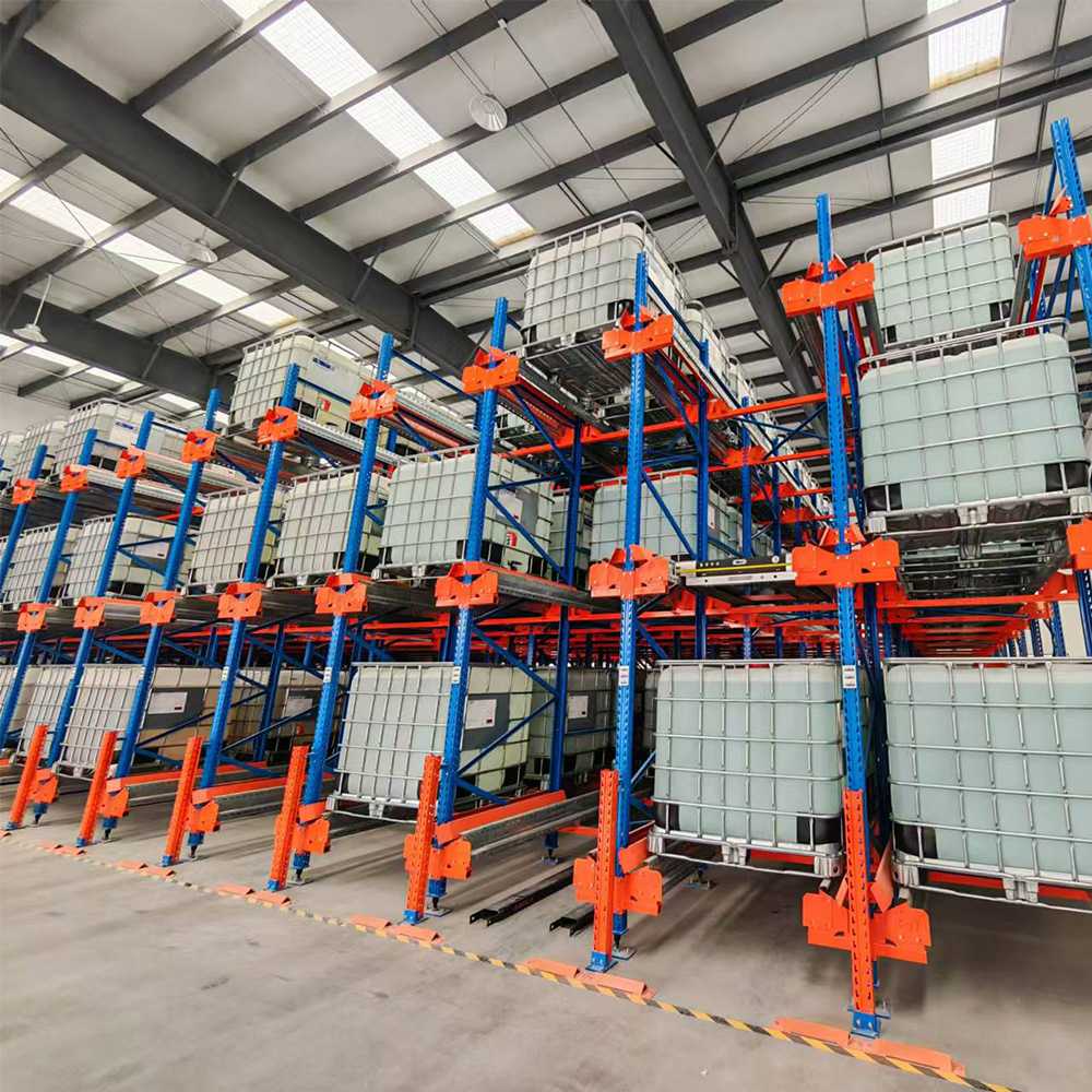 Automatic Warehouse Mobile Storage Heavy Duty Pallet Shuttle Racking Mobile Pallet Racking Systems