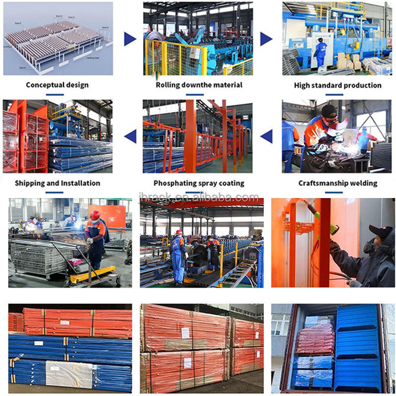 Wholesale Price Industrial Storage Shelf Drive-In Rack Steel Stacking Pallet Racking Vendors For Chemical Industry Warehousing