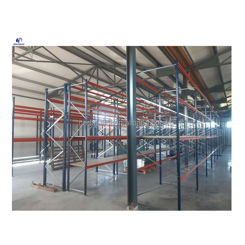 WAREHOUSE RACKING Large Capacity Selective Racking System Double Deep Pallet Racking Warehouse Storage Shelves