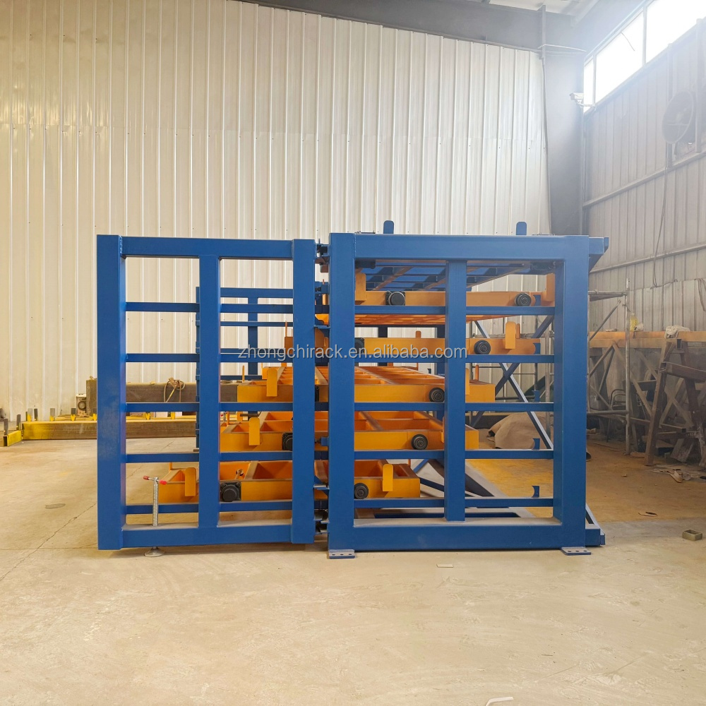 Heavy Duty Drawer Style Sheet Metal Rack Industrial Storage Rack for Workshop Material Handling