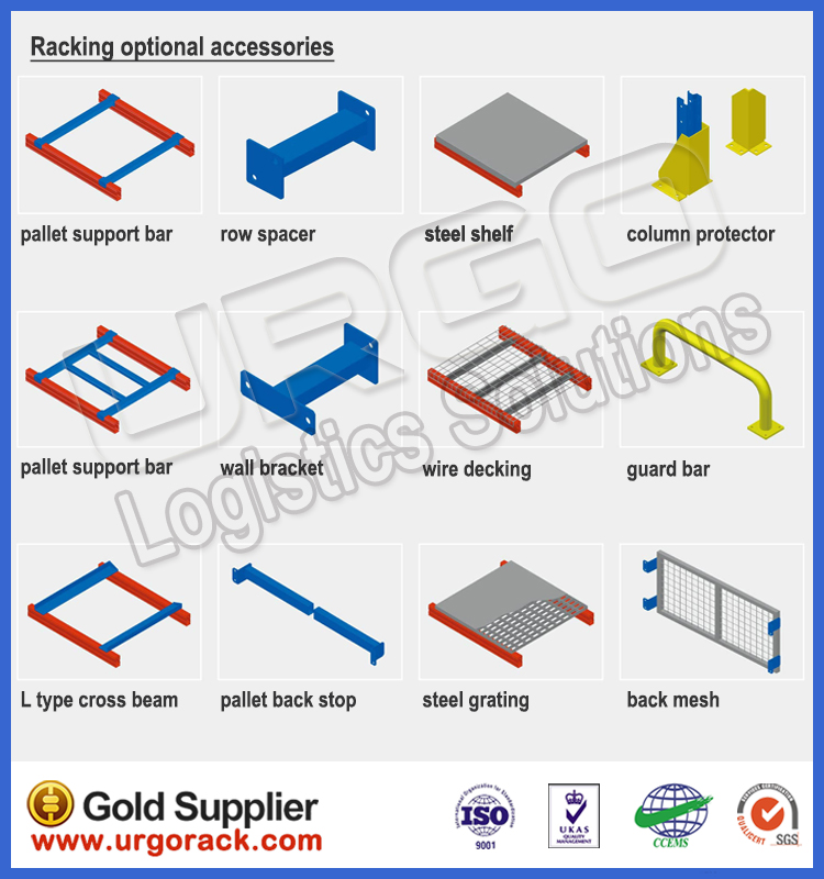 Pallet Rack Optional Accessories