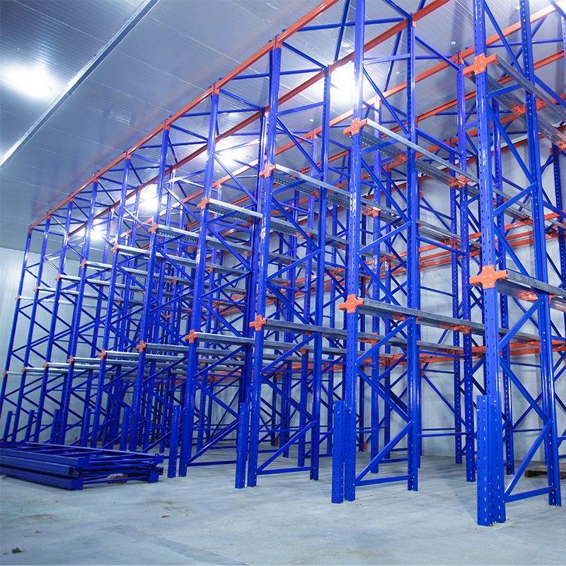 Shibang Heavy Duty Drive-In Pallet Rack System Warehouse with LIFO Storage High-Capacity Adjustable Drive-Thru Shelving
