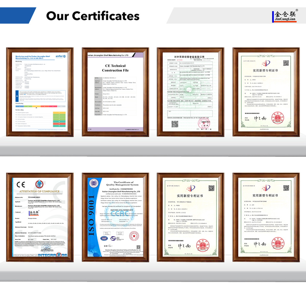 Certifications